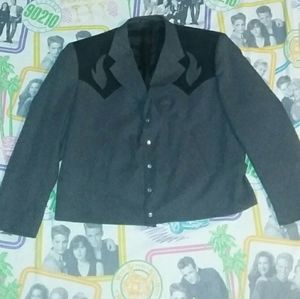 70s Circle Dallas Texas Vintage Western Jacket Blazer